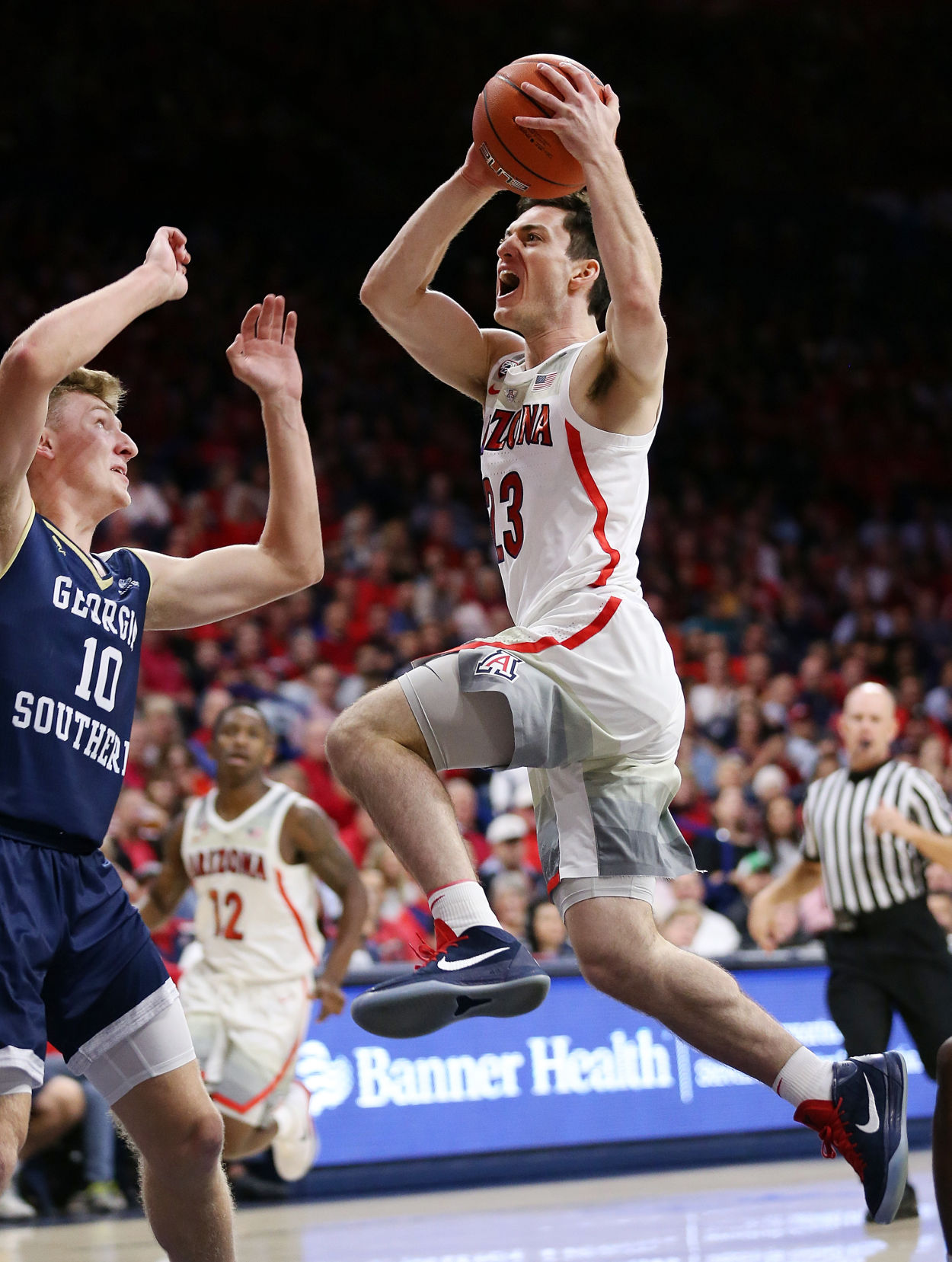 Arizona Wildcats 100, Georgia Southern Eagles 70